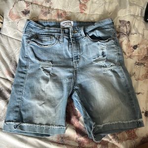 Denizen Levi Mid Rise Bermuda Shorts